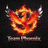 Team Phoenix战队标志 - 一只燃烧的凤凰